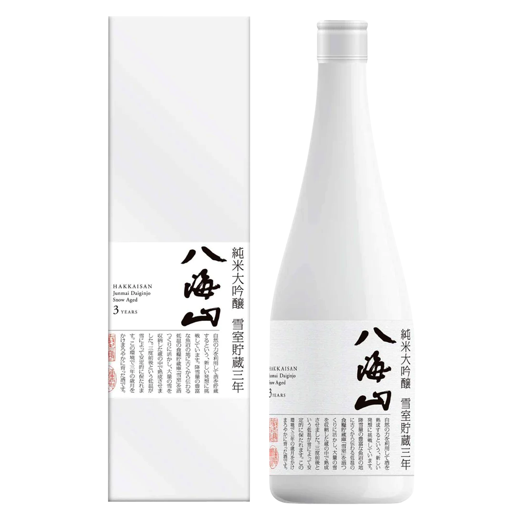 Rượu Sake Hakkaisan Snow Aged 3 Years Junmai Daiginjo 720ml