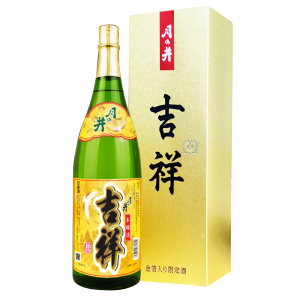 Rượu sake vảy vàng Tsukinoi GOLD 1800ml