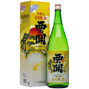 Rượu Sake vảy vàng Nishinoseki Gold Leaf 720ml